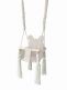 Teddy bear baby swing, beige
