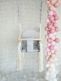 Teddy bear baby swing, light grey