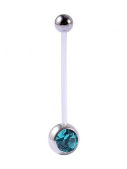 Pregnancy jewelry, sea green