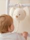 Nattou - Musical Cuddly Mouse - Teddy Ecru