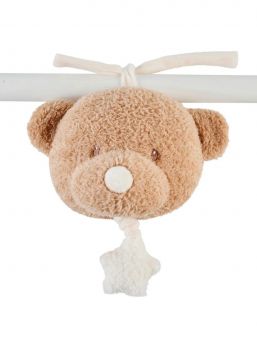 Nattou - Musical Cuddly Bear - Teddy Caramel