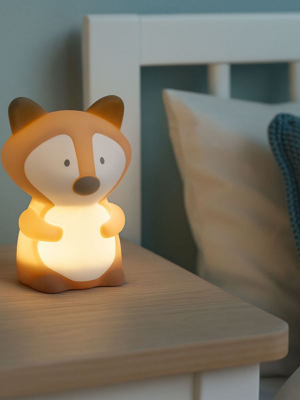 Nattou Silicone Night Light – Fox 12cm | Safe and soft children's night light