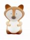 Nattou Silicone Night Light – Fox 12cm | Safe and soft children's night light