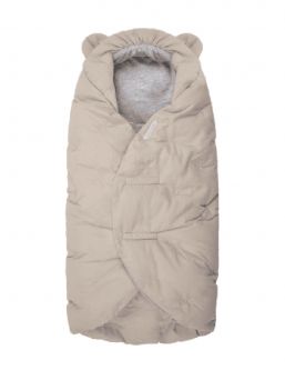 7 AM ENFANT Nido Airy wrap footmuff for baby. The super-soft footmuff is perfect for spring and autumn weather to keep your baby warm.