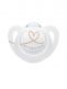 NUK - silicone pacifier 0-6 mth 2-pack, rosa