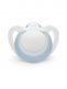 NUK - silicone pacifier 0-6 mth 2-pack, blue