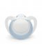 NUK - silicone pacifier 0-6 mth 2-pack, blue