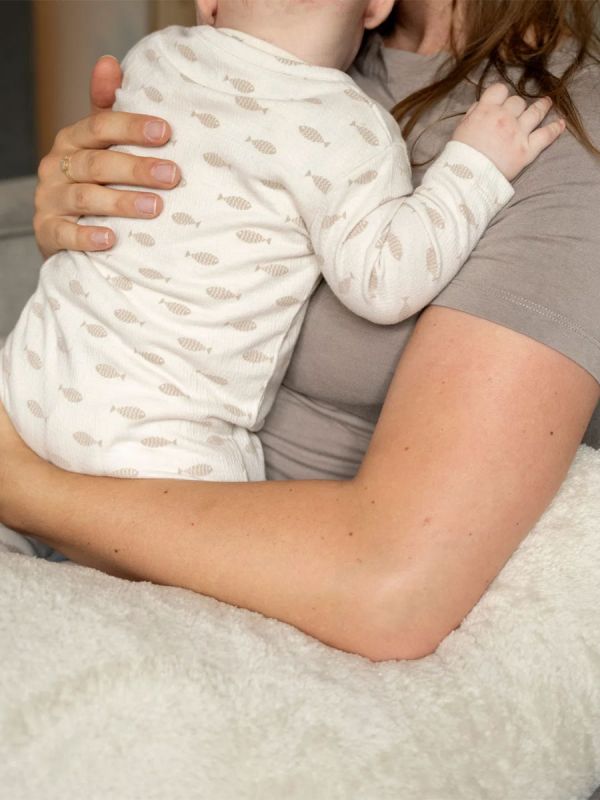 Baby’s Only Cozy Nursing Pillow – Soft Support Pillow for Breastfeeding, warm linen