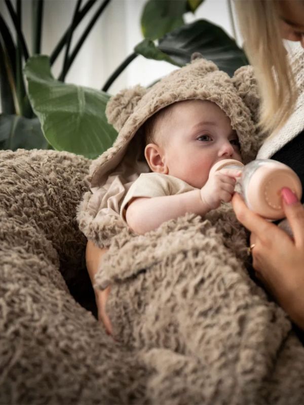 Baby’s Only Snow Nursing Pillow – Soft Support Pillow for Breastfeeding, old pink