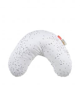 Done By Deer stylish monchrome nursery pillow.