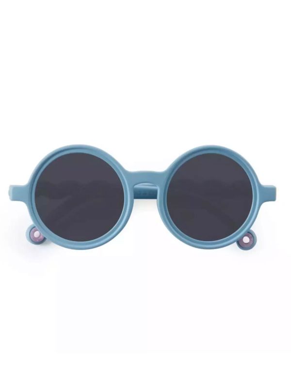 Olivio&Co Children's Sunglasses Baby 0-18 months, Round Blue