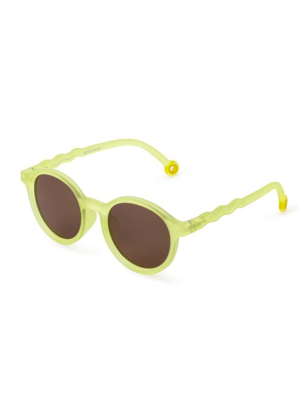 Olivio&Co Children's Sunglasses Kids 3-5 years, Oval Lime