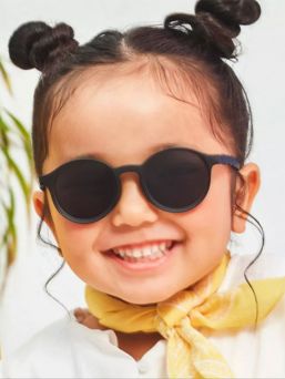 Olivio&Co Children's Sunglasses Kids 3-5 years, Oval Black