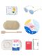 Olivio&Co Children's Sunglasses Kids 3-5 years, Oval Jellyfish White