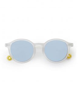Olivio&Co Children's Sunglasses Kids 3-5 years, Oval Jellyfish White