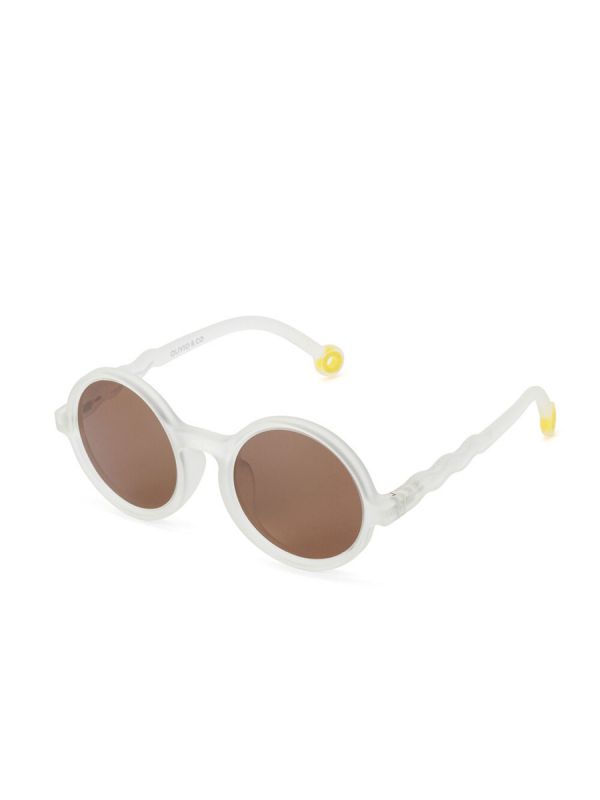 Olivio&Co Children's Sunglasses Kids 3-5 years, Round Citrus Gove