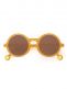 Olivio&Co Children's Sunglasses Kids 3-5 years, Round Citrus Yellow