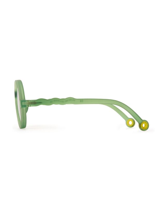 Olivio&Co Children's Sunglasses Kids 3-5 years, Round Olive Green