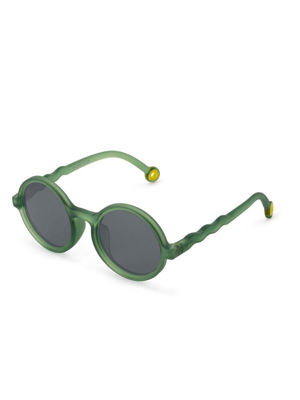 Olivio&Co Children's Sunglasses Kids 3-5 years, Round Olive Green