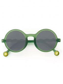 Olivio&Co Children's Sunglasses Kids 3-5 years, Round Olive Green