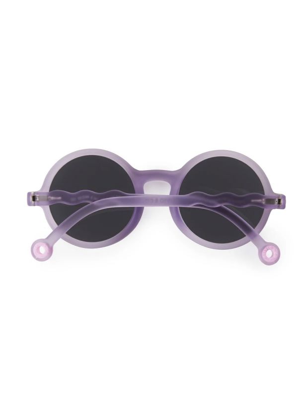 Olivio&Co Children's Sunglasses Kids 3-5 years, Round Purple Coral
