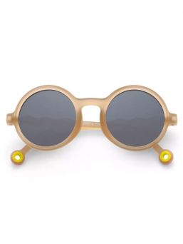 Olivio&Co Children's Sunglasses Kids 3-5 years, Round Sand Beige