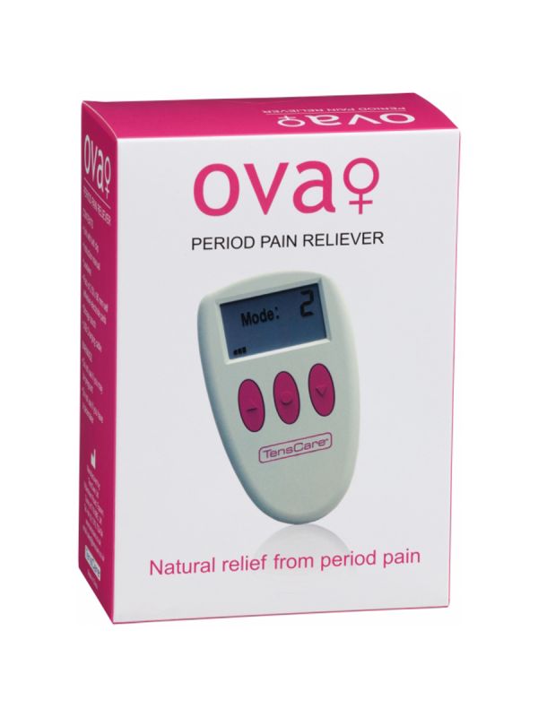 OVA PLUS is an effective and natural aid for the treatment of menstrual and endometriotic pains. Stimulation of the device causes the muscles in the uterus area to relax, which relieves pain.