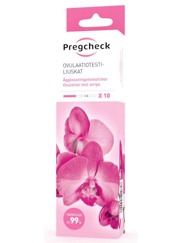 PREGCHECK Ovulation Test - strip- 10pcs