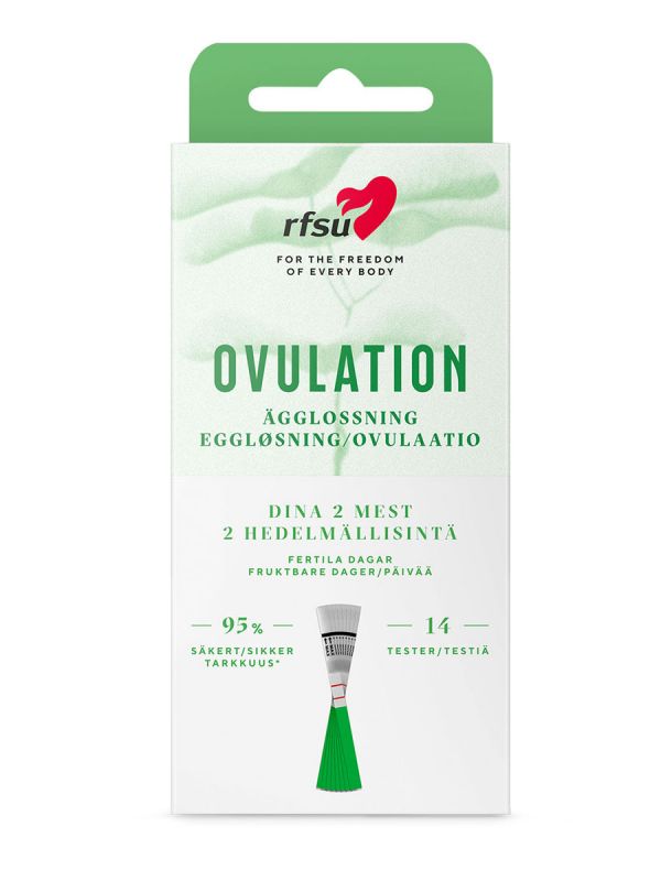 Ovulation test RFSU 14pcs – Identifies the 2 most fertile days