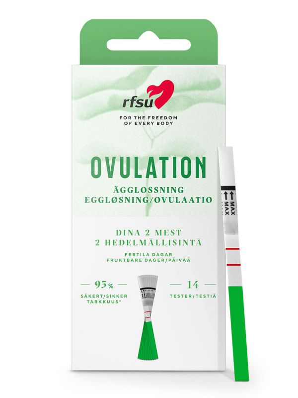 Ovulation test RFSU 14pcs – Identifies the 2 most fertile days