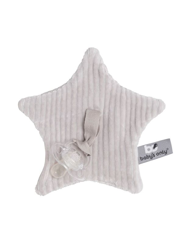 Baby´s Only soft star pacifier cloth that brings security to the baby. A pacifier can be easily attached to a pacifier cloth. This way, the pacifier is always easy to find and even children learn to find the pacifier in time without waking up their parents.