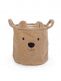 This cute storage basket Childhome Teddy is very suitable for storing various things such as toys, clothes and other things. The storage basket has an ideal size to place on a chest of drawers for example.