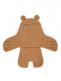 Adorable Childhome Highchair Seat Cushion with Bear Ear. Perfect for a high chair and also suitable for sitters, prams and strollers. Seat belt holes in the seat cushion.  