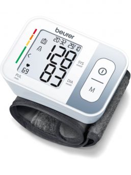 The Beurer BC28 is a fully automatic blood pressure monitor that measures upper and lower pressure and heart rate from the wrist.