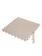 Children's play mat 50x50cm, milk coffee