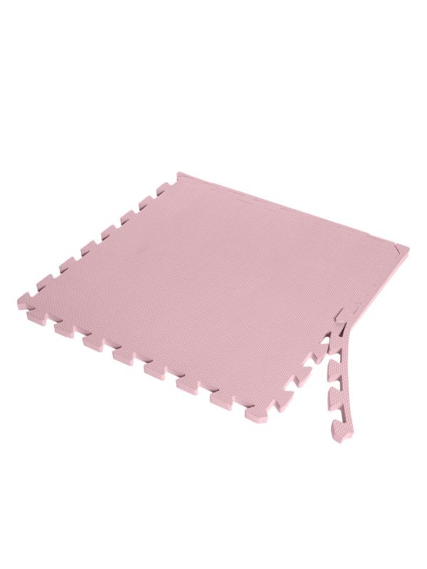 Children's play mat 50x50cm, baby pink