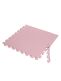 Children's play mat 50x50cm, baby pink