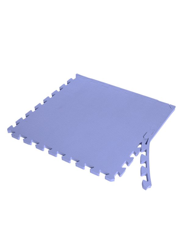 Children's play mat 50x50cm, purple