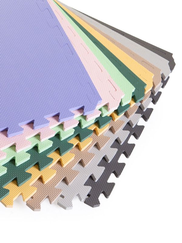 Children's play mat 50x50cm, mint