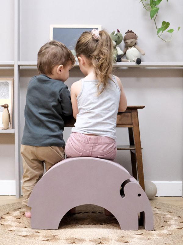 bObles Elephant pink, developing the child's motorcycles