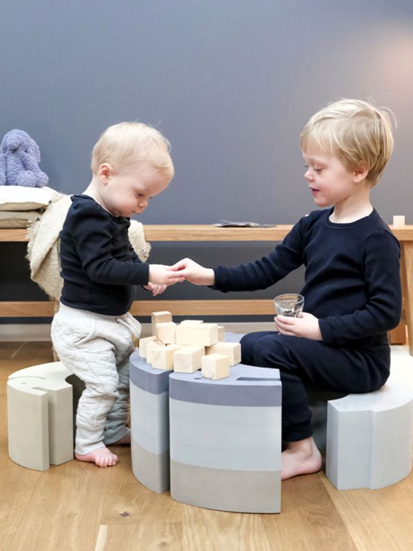 bObles Elephant blue, developing the child's motorcycles