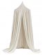 Linen muslin bed canopy 50, natural