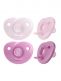 Philips Avent - Curved Soothie pacifier 0–6 mth, Pink