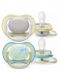 Philips Avent - Ultra Air pacifier 0-6mth, Day and Night