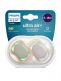 Philips Avent - Ultra Air pacifier 6-18mth, grey/green