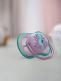 Philips Avent - Ultra Air pacifier 6-18mth, purple/blue