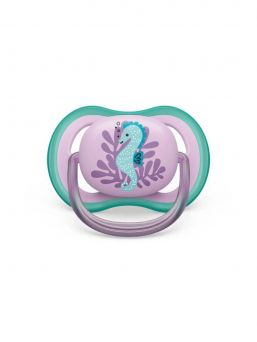 Philips Avent - Ultra Air pacifier 6-18mth, purple/blue