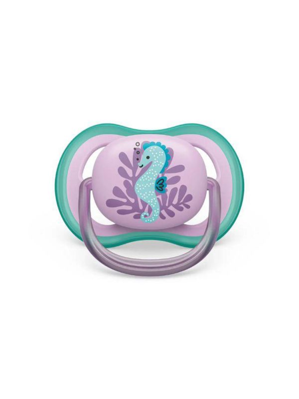 Philips Avent - Ultra Air pacifier 6-18mth, purple/blue
