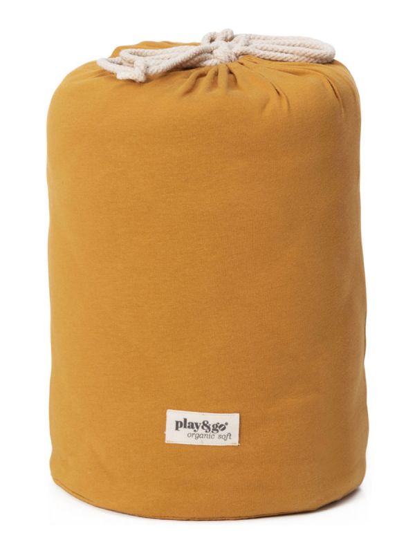 Play&Go play mat/ toy bag Organic Soft, Mustard Chai
