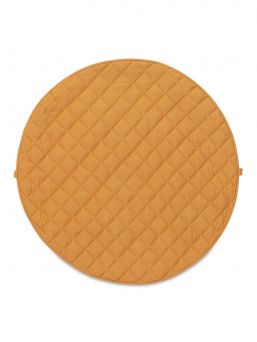 Play&Go play mat/ toy bag Organic Soft, Mustard Chai